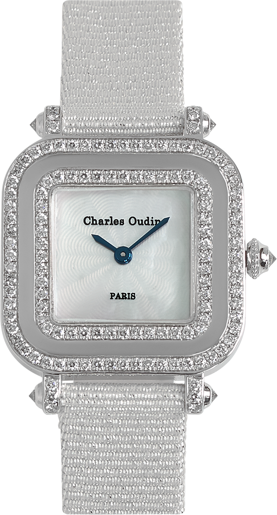 Pansy Miroir woman luxury watch by Charles Oudin Paris